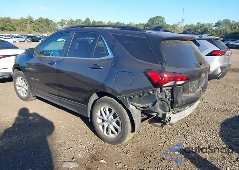2022 Chevrolet Equinox Awd Lt из США, поврежденный, VIN 3GNAXUEV2NS210912